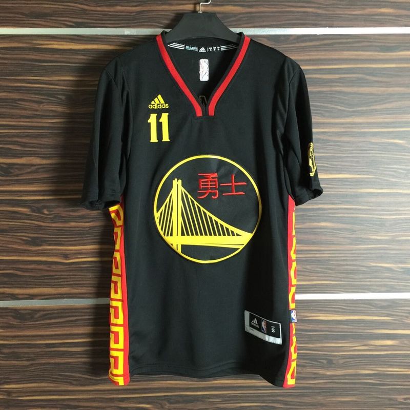 NBA Golden State Warriors #11 Thompson Chinese Jersey