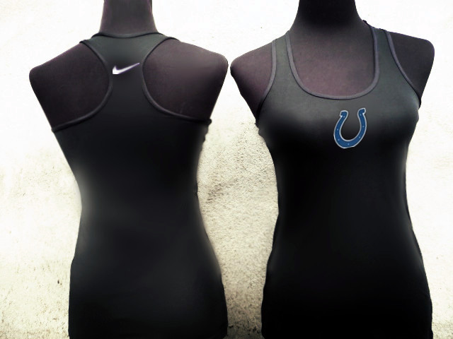NFL Indianapolis Colts Women Black Tank Top