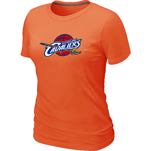 NBA Cleveland Cavaliers Orange Women T-Shirt