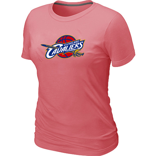NBA Cleveland Cavaliers Pink Women T-Shirt