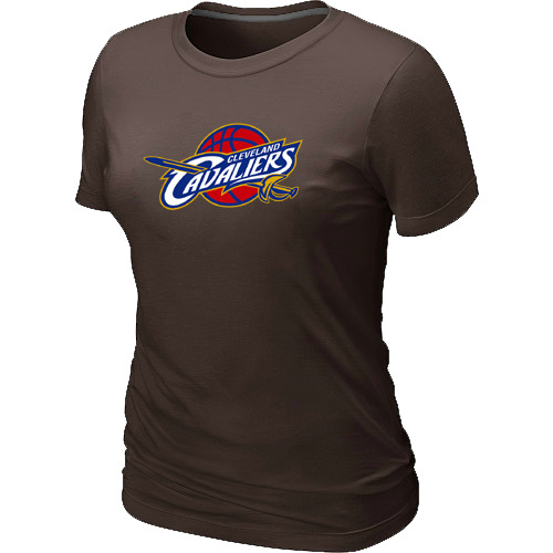 NBA Cleveland Cavaliers Brown Women T-Shirt