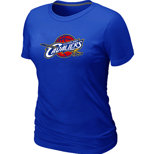 NBA Cleveland Cavaliers Blue Women T-Shirt