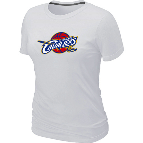 NBA Cleveland Cavaliers White Women T-Shirt