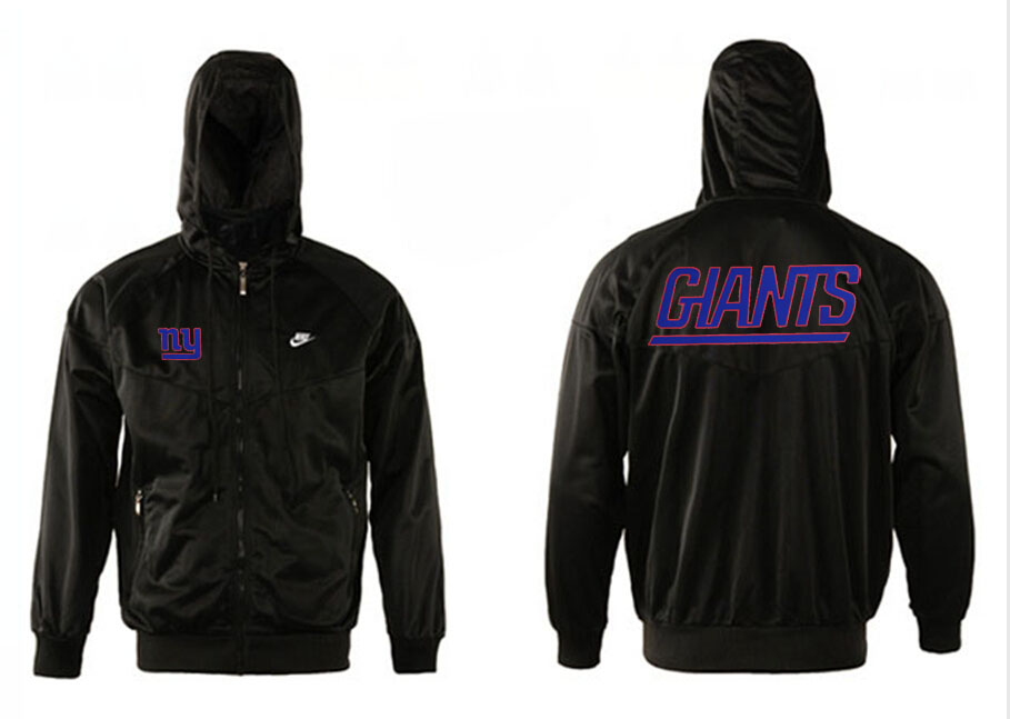 NFL New York Giants Black Jacket