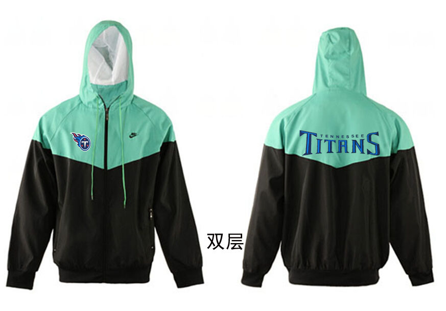 NFL Tennessee Titans Green Black Jacket