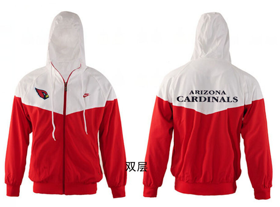NFL Arizona Cardinals White Red Jacket