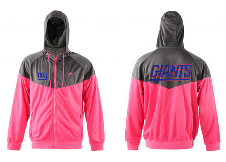 NFL New York Giants Pink Jacket