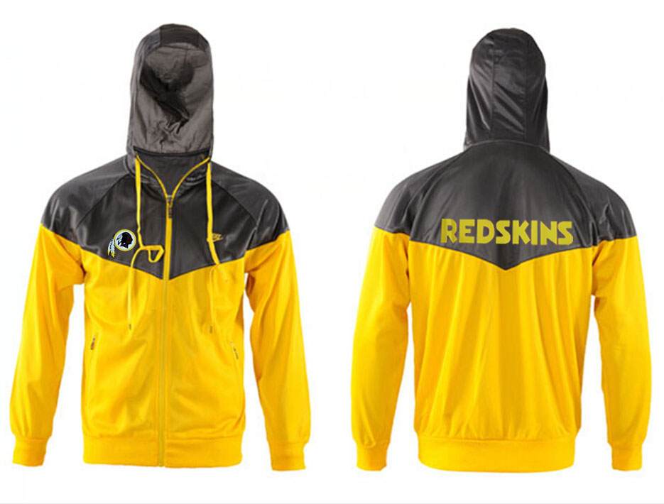NFL Washington Redskins Grey Yellow Jacket