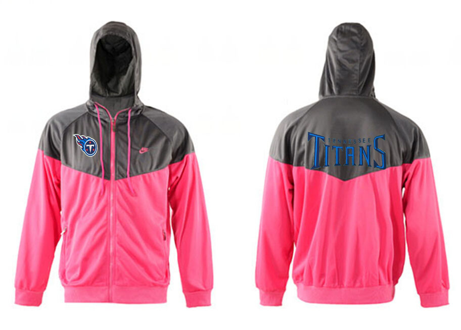 NFL Tennessee Titans Grey Pink Jacket