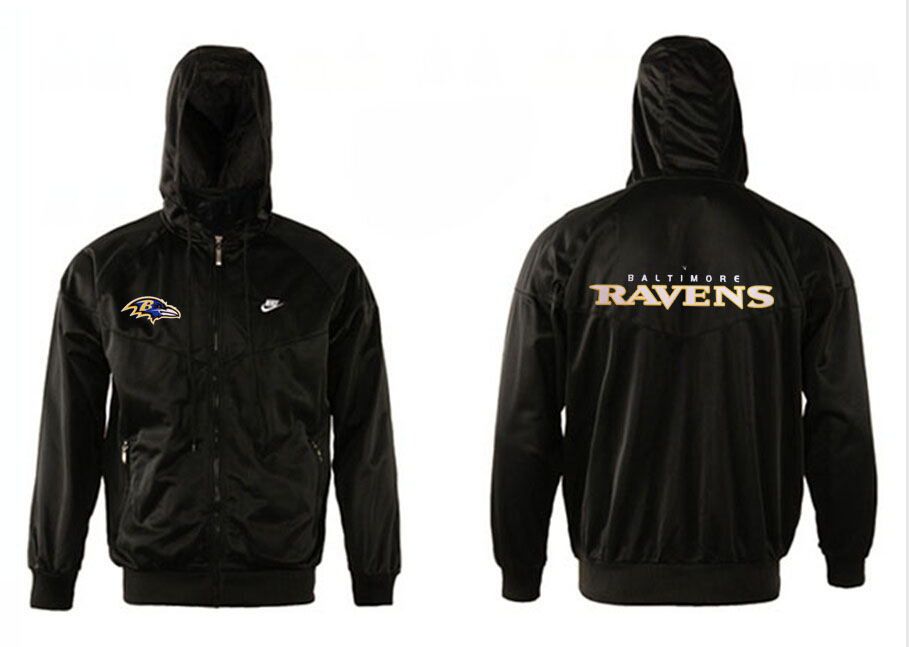 NFL Baltimore Ravens Black Jacket