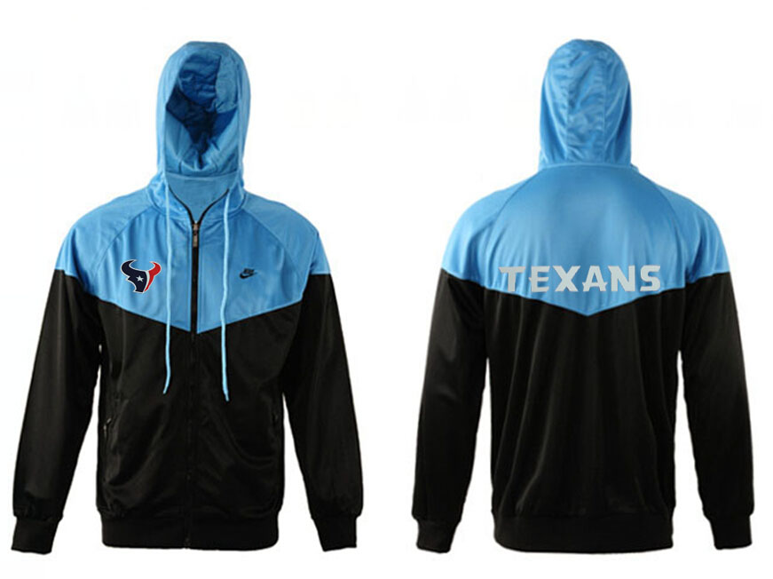 NFL Houston Texans Black Blue Jacket