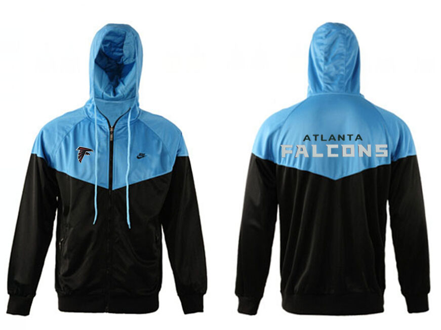 NFL Atlanta Falcons Blue Black Jacket