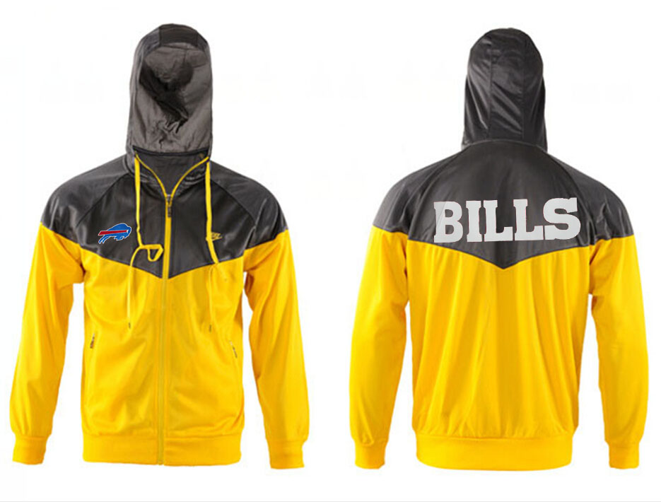 NFL Buffalo Bills Yellow Grey Jacket