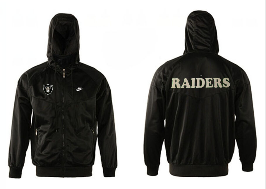 NFL Oakland Raiders All Black Jacket