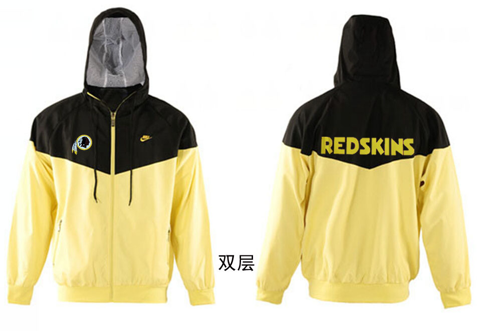 NFL Washington Redskins Black Yellow Jacket