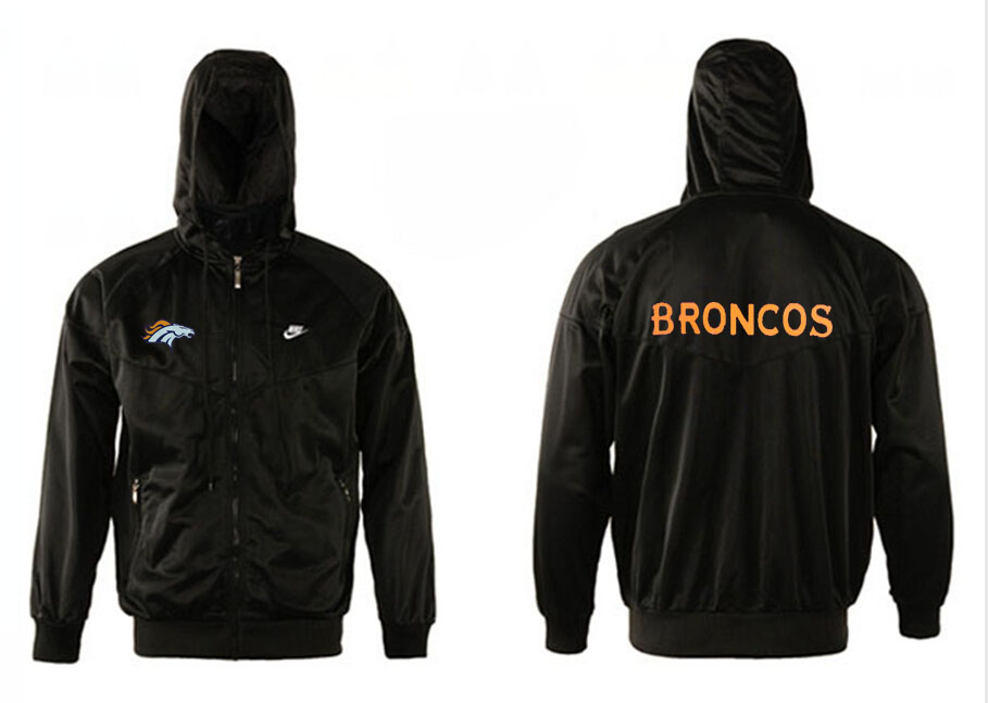 NFL Denver Broncos Black Jacket