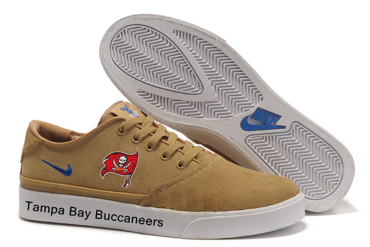Tampa Bay Buccaneers Training Shoes with Flat Sole Yellow