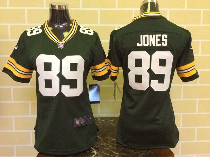 Nike Green Bay Packers #89 Jones Green Kids Jersey