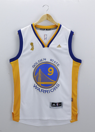 NBA Golden State Warriors #9 Iguodala White Champion Jersey