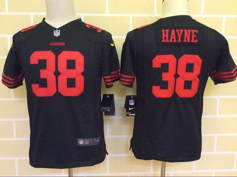 Nike San Francisco 49ers #38 Hayne Red Kids Jersey