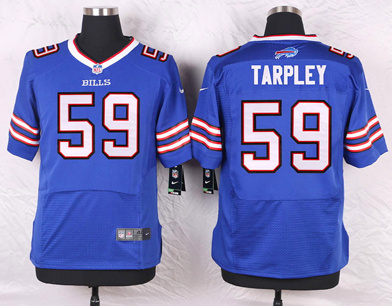 Nike Buffalo Bills #59 Tarpley Blue Elite Jersey