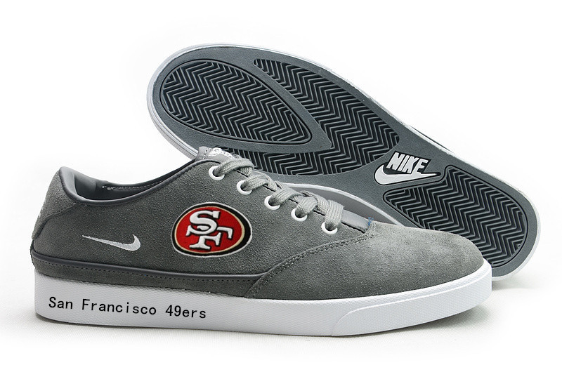 NFL San Francisco 49ers Training Shoes with Flat Sole 