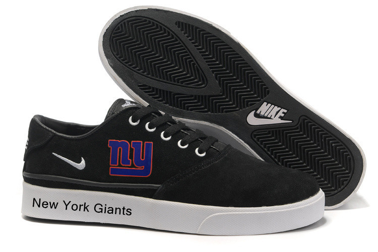 NFL New York Giants Training Shoes with Flat Sole Black