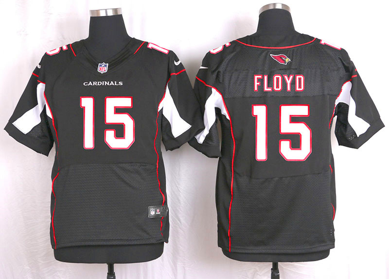 Nike Arizaona Cardinals #15 Floyd Black Elite Jersey