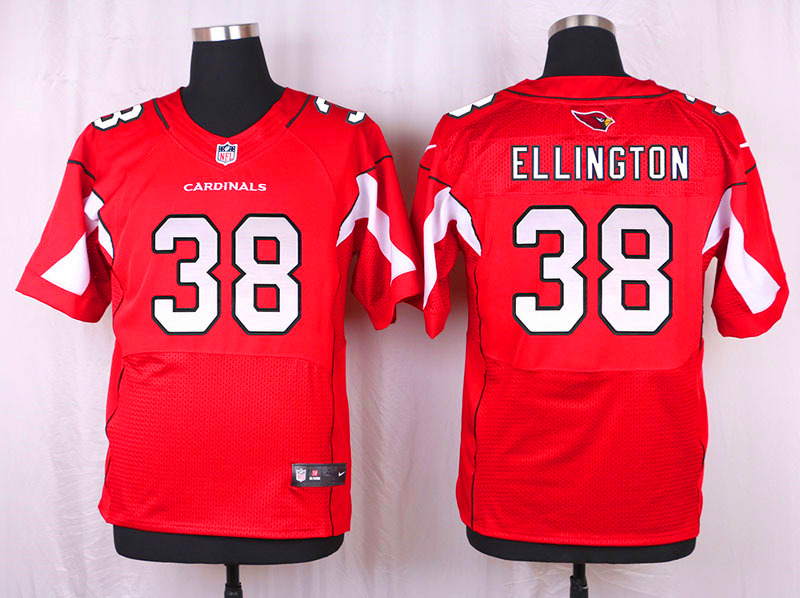 Nike Arizaona Cardinals #38 Ellington Red Elite Jersey