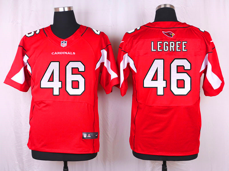 Nike Arizaona Cardinals #46 Legree Red Elite Jersey