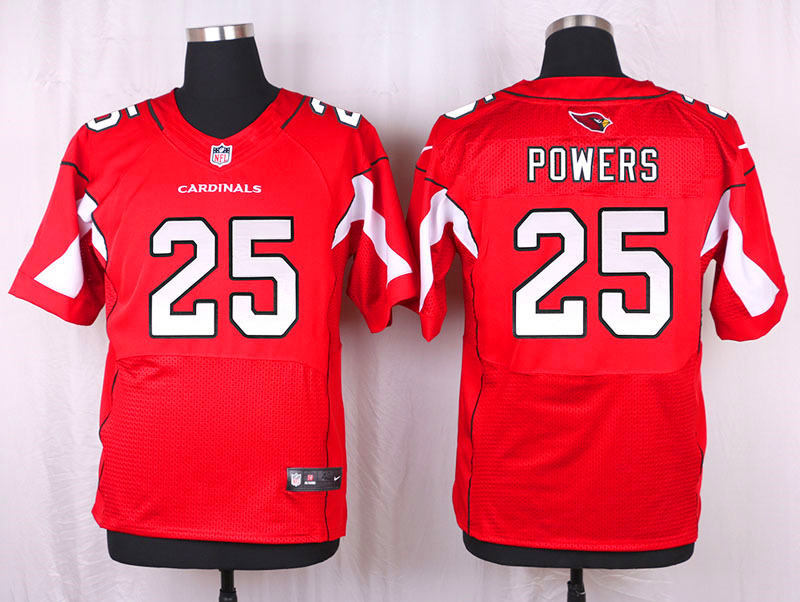 Nike Arizaona Cardinals #25 Powers Red Elite Jersey