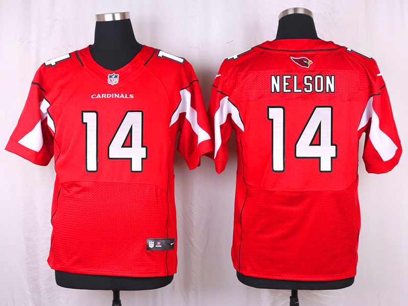 Nike Arizaona Cardinals #14 Nelson Red Elite Jersey