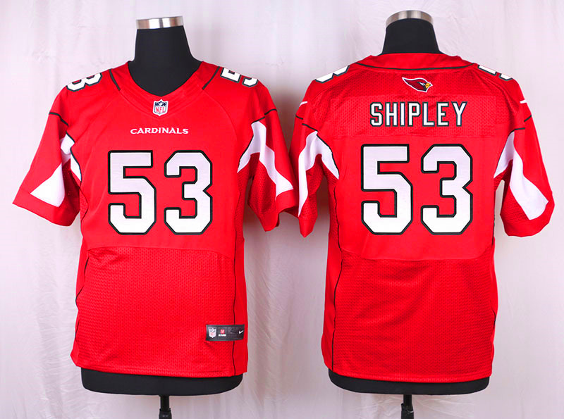Nike Arizaona Cardinals #53 Shipley Red Elite Jersey