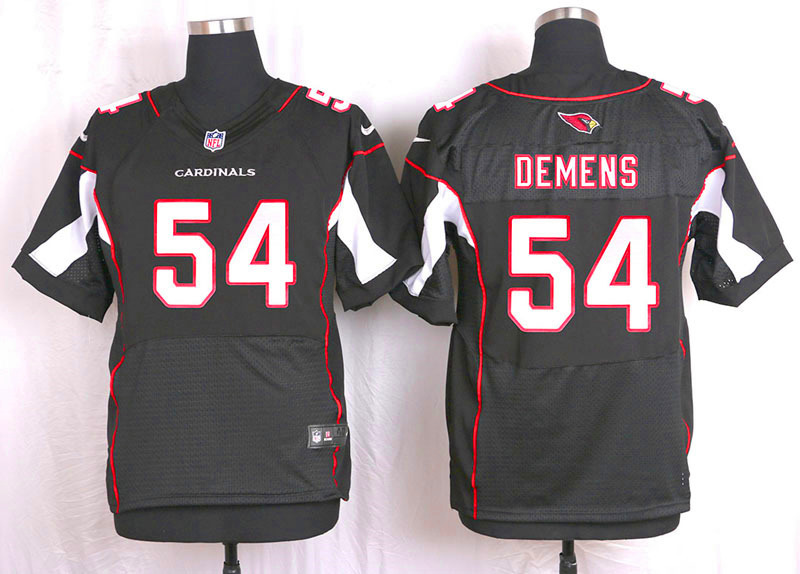 Nike Arizaona Cardinals #54 Demens Black Elite Jersey