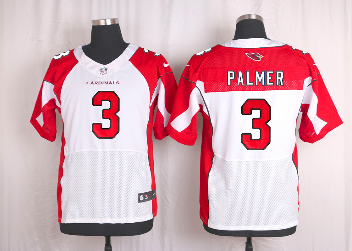 Nike Arizaona Cardinals #3 Palmer White Elite Jersey