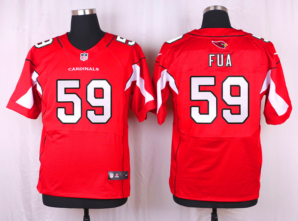 Nike Arizaona Cardinals #59 Fua Red Elite Jersey