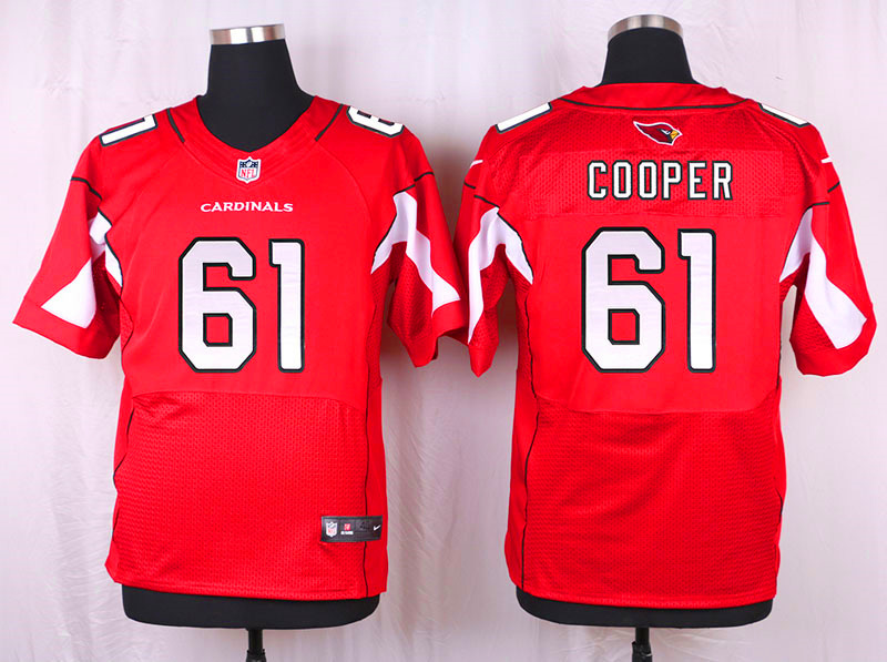 Nike Arizaona Cardinals #61 Cooper Red Elite Jersey