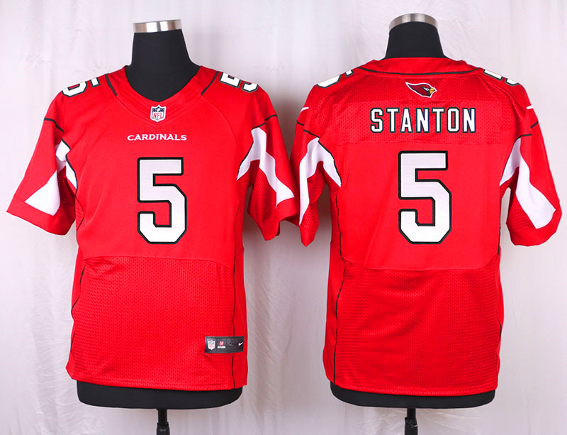 Nike Arizaona Cardinals #5 Stanton Red Elite Jersey