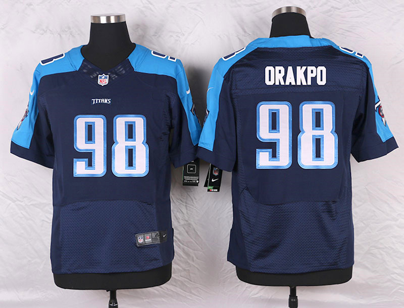 Nike Tennessee Titans #98 Orakpo D.Blue Elite Jersey