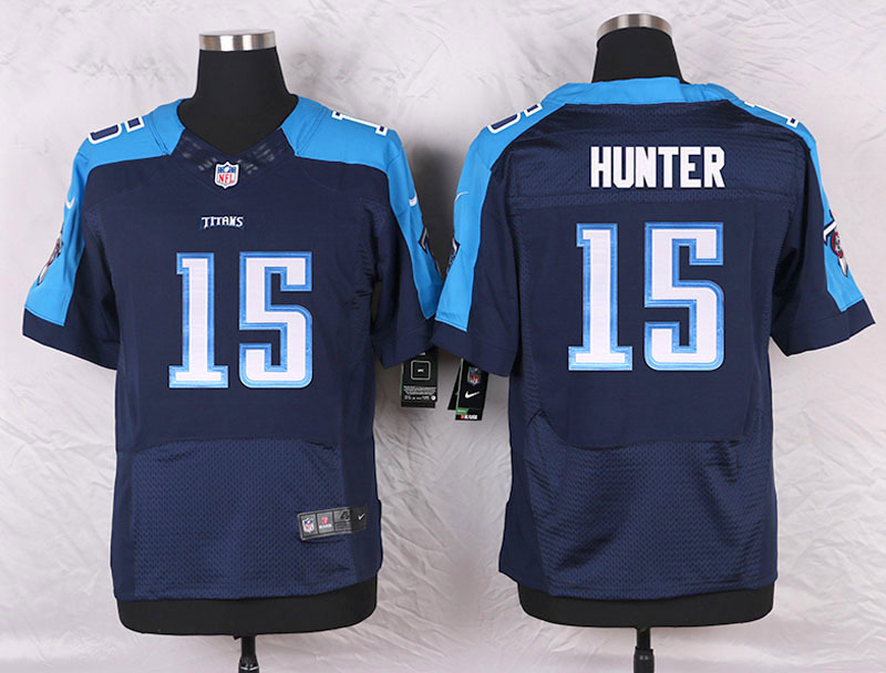 Nike Tennessee Titans #15 Hunter D.Blue Elite Jersey