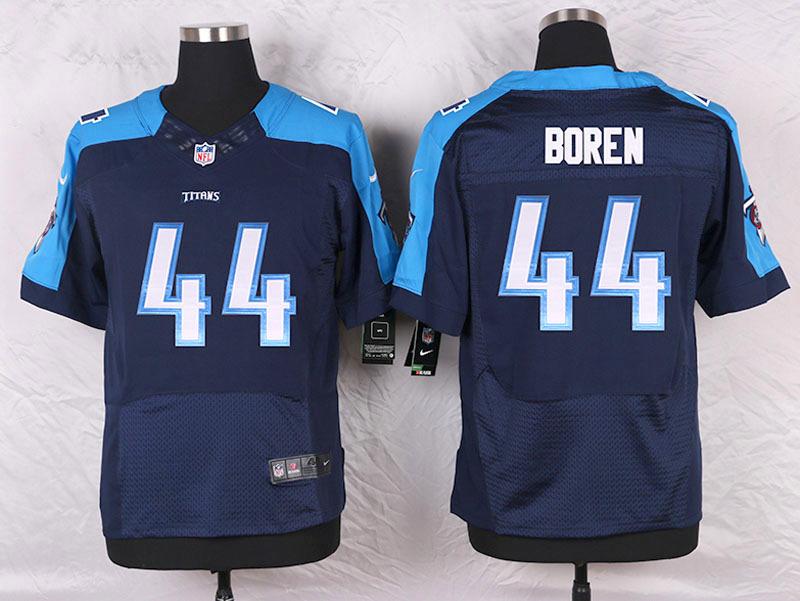 Nike Tennessee Titans #44 Boren D.Blue Elite Jersey