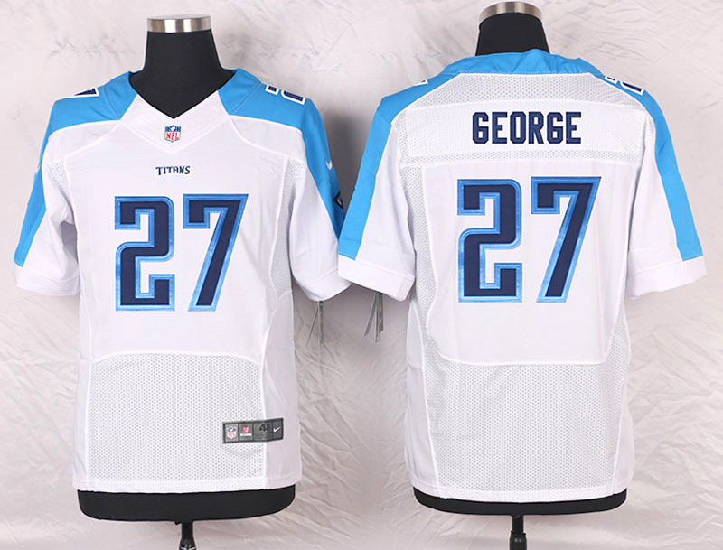 Nike Tennessee Titans #27 George White Elite Jersey