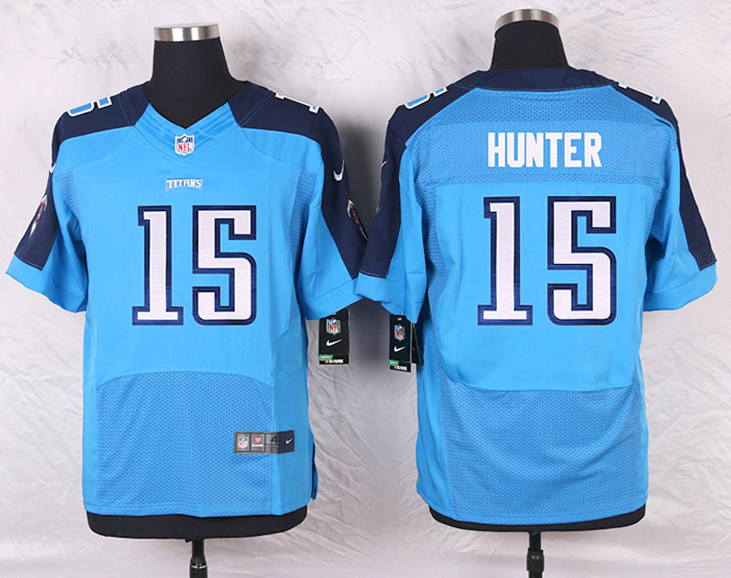 Nike Tennessee Titans #15 Hunter Blue Elite Jersey