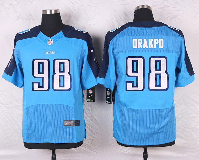 Nike Tennessee Titans #98 Orakpo Blue Elite Jersey