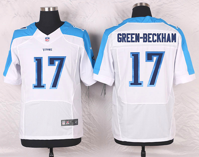 Nike Tennessee Titans #17 Green-Beckham White Elite Jersey