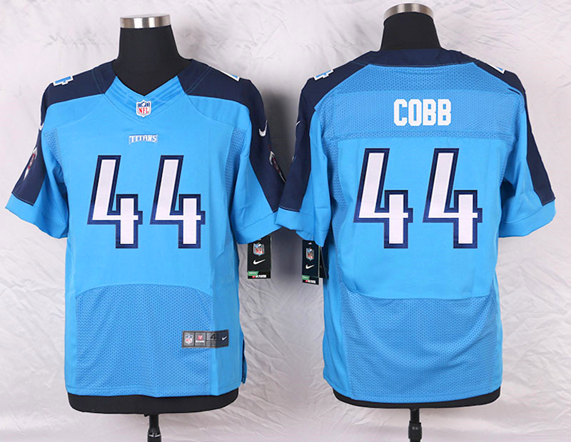 Nike Tennessee Titans #44 Cobb Blue Elite Jersey