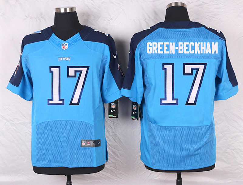 Nike Tennessee Titans #17 Green-Beckham Blue Elite Jersey