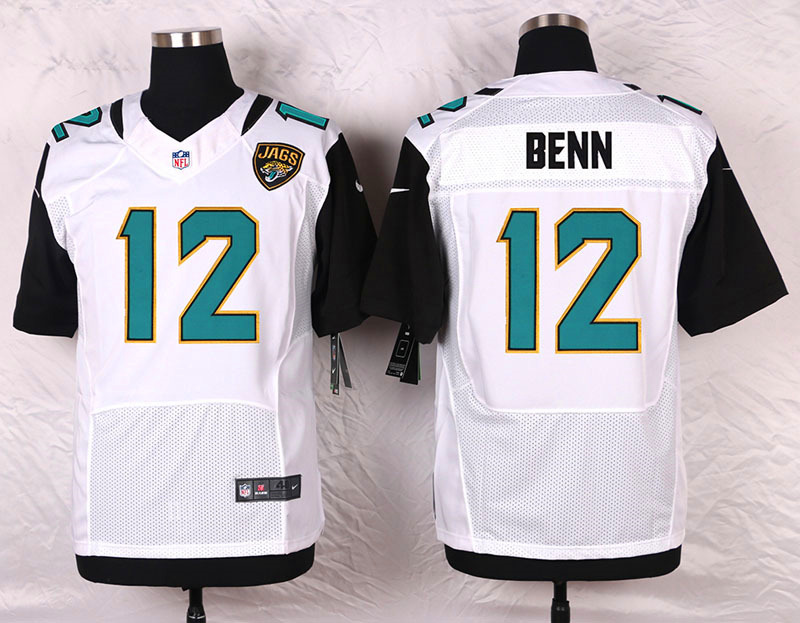 Nike Jacksonville Jaguars #12 Benn White Elite Jersey