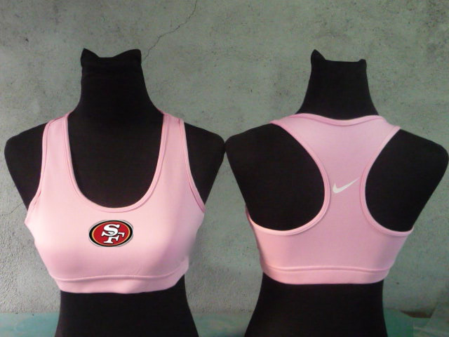 Nike San Francisco 49ers Women Pink Tank Top 