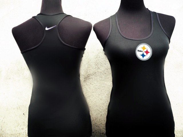 Nike Pittsburgh Steelers Black Women Tank Top